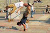 The American Parkour dancers, based in California, conducted several workshops for Lebanese youth combining skills-training with the group s professional performances and highly charged