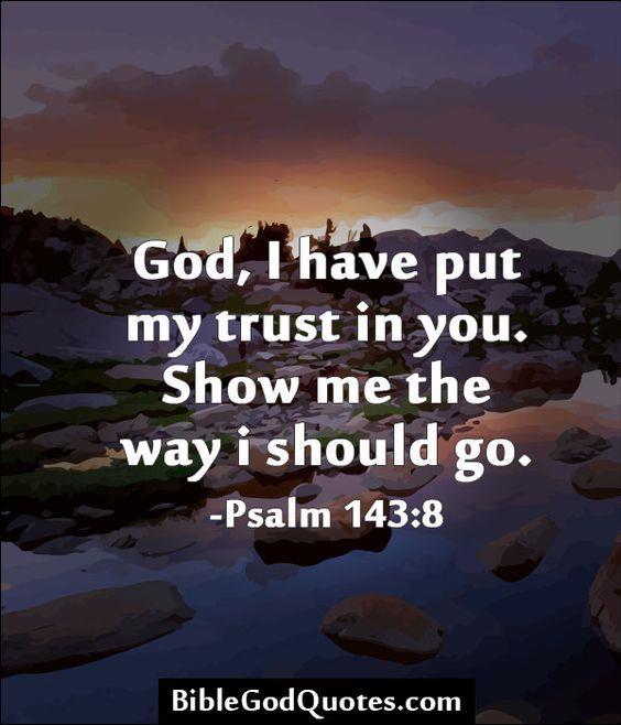 Trust Jesus