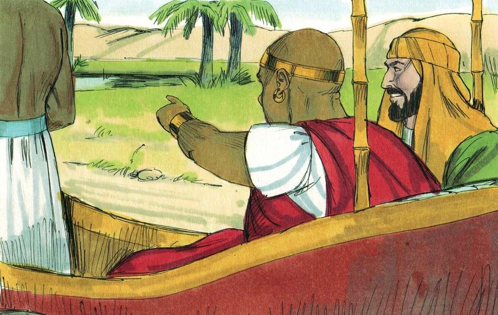 Remember how earlier when the Ethiopian eunuch asked if there was anything that prevented him from being baptized?