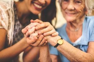 A regularly scheduled respite can ease the strain on caregivers and benefit persons with the disease by allowing them to socialize, exercise, and receive mental stimulation.