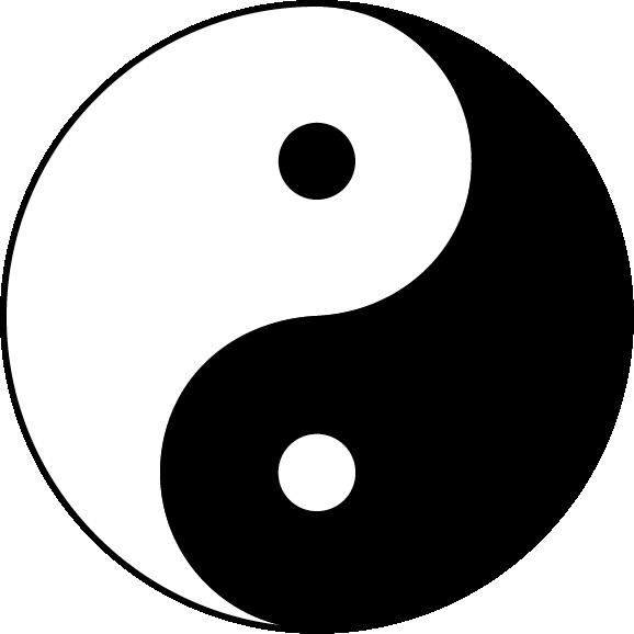 The symbol of yin and yang Taoism Taoism began as a philosophy and later turned into a religion.
