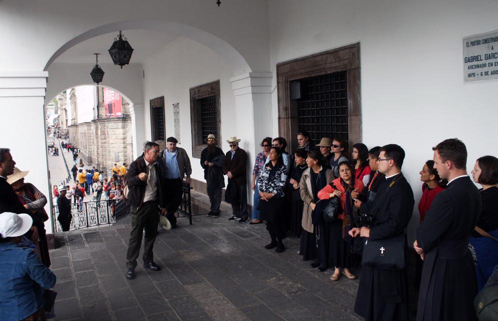 The body of Garcia Moreno was hidden for almost 100 years in the convent church of
