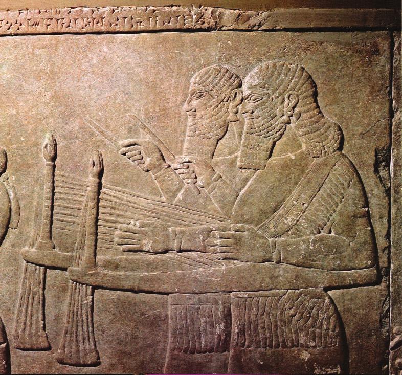 Question 13 Option D The Near East: Assyrian society from Sargon II to Ashurbanipal ( marks) Answer parts, and (c) of the question in a writing booklet. (c) What was a vassal state?