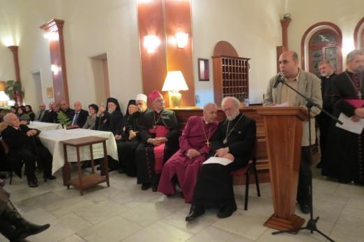 He also met with the local and regional clergy, heads of churches and a number of important civil leaders at St. Margaret s Guest House in Nazareth. Sunday Service at St.