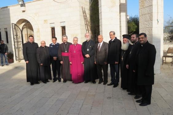 The Archbishop is continuing his visit, as he heads to Jericho, Bethlehem and Jerusalem.