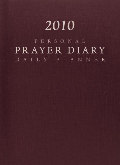 2010 Personal Prayer Diary and Daily Planner U.S. $16.