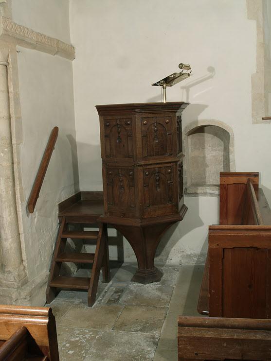 Preaching was not a feature of medieval church life as the chancel was used for religious ceremony and the nave for communal activities ranging from social to commercial.