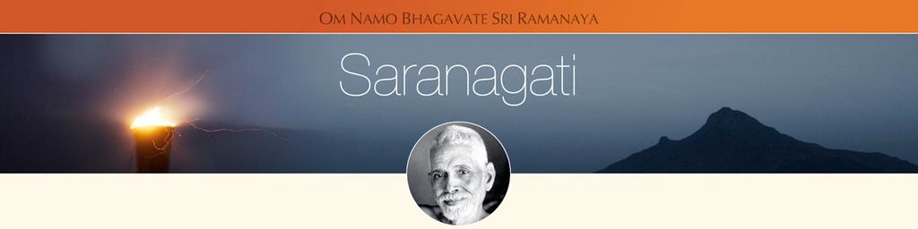 JANUARY 2013 VOL. 7, NO. 1 IN THIS ISSUE Dear Devotees, This issue of Saranagati carries the first part of the life story of Prof. K.