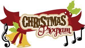PARISH ANNOUNCEMENTS Parish Christmas Program will be held Sunday, December 20 th, at 6:30pm at St.