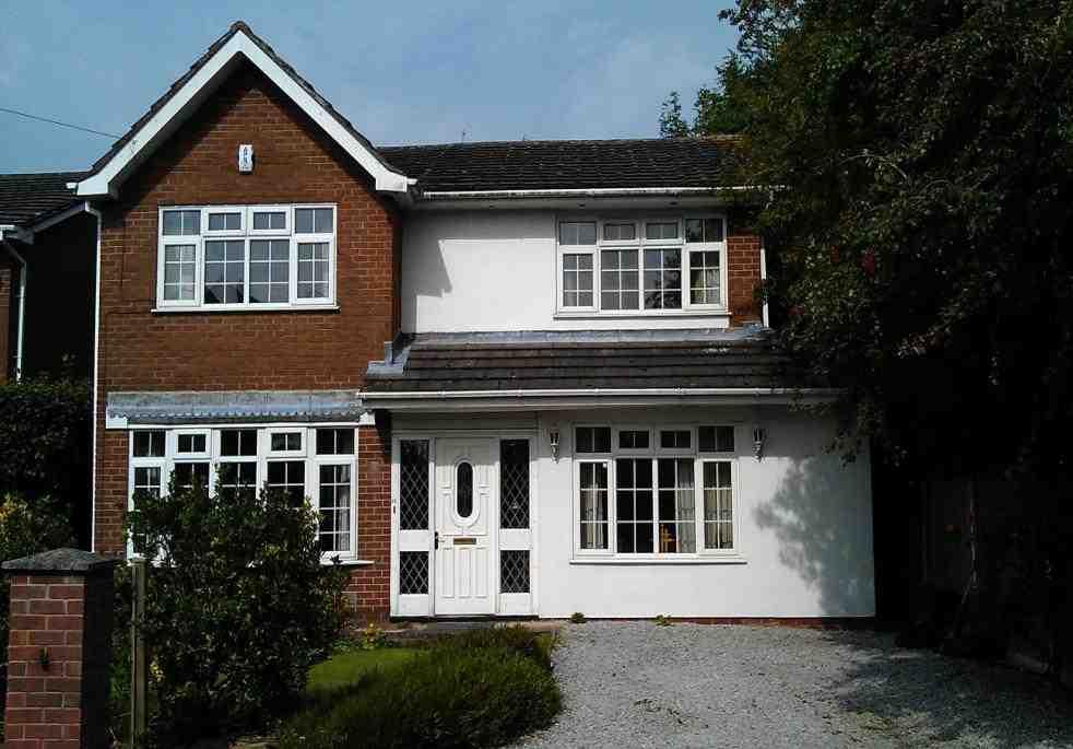 The Vicarage The Vicarage is situated in a quiet cul-de-sac approximately mile from All Saints Church. It is a modern detached family home with gas central heating.