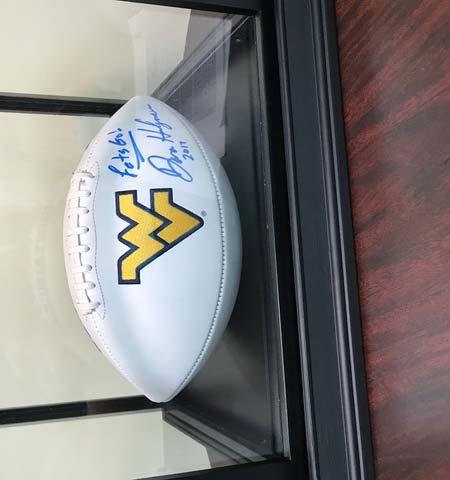 Silent Auction to Support Cross Point Youth Trip Cross Point youth will have a silent auction for a WVU football signed by coach Dana Holgorsen. The auction will begin April 29th and end May 23rd.