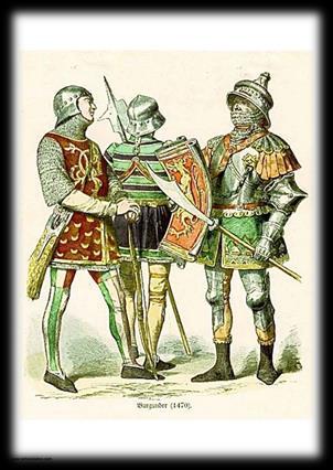 Mythical founding fathers Burgundus - Burgundians Cibidus - Cibidi...Dan - Danes...Francio - Franks...Nór - Norwegians...Gothus - Goths.