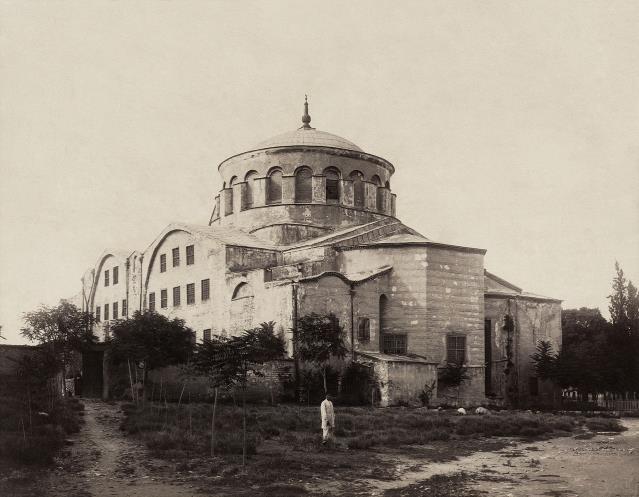Hagia Eirene, the first church commissioned by Constantine in Constantinople Constantine had worked hard to gain his supreme power, and he had no intention of giving up any of it.