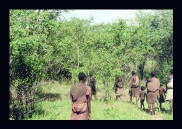 Contemporary Hunter-Gatherers Dorobo tribe, Tanzania.