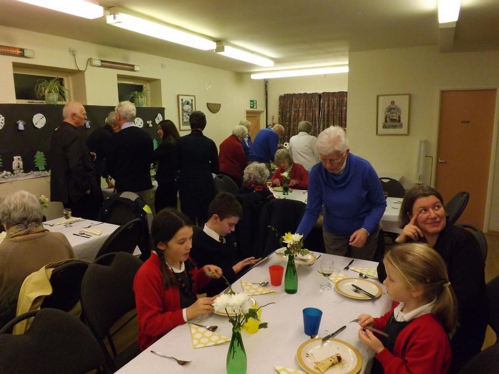 8 Church Pancake Party. Church events seem to bring the entire village together. It makes us realise we are one big community whether you have been born here or more recently settled in the village.