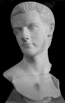 Gaius Julius Caesar Augustus Germanicus (Caligula) Son of Germanicus, a great Roman general Used to hang out as a boy with the military, olen wearing a mini- soldiers ouzit