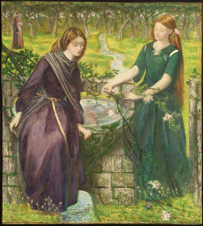 Sunday, July 30, 2017 Dante Gabriel Rossetti, Leah and Rachel, 1855. http://www.tate.org.