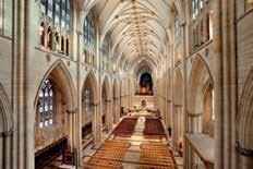 2 Follow me to the Nave The word Nave comes from a Latin word navis which means ship. Do you think the Nave looks like a ship?