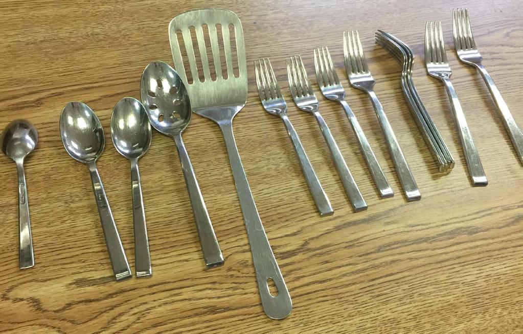 The cutlery pictured below was left at the kashering