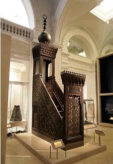 Every Friday at the midday prayer, a learned man would have climbed the stairs of the minbar to speak to the rest of the people in the mosque.