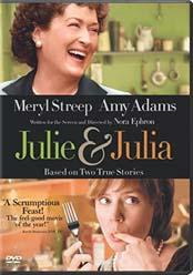 Julie & Julia (2009) 100 minutes A NIGHT AT THE MOVIES Summary: This movie contrasts the life of American chef and TV personality Julia Child (played by Meryl Streep) in the early years of her