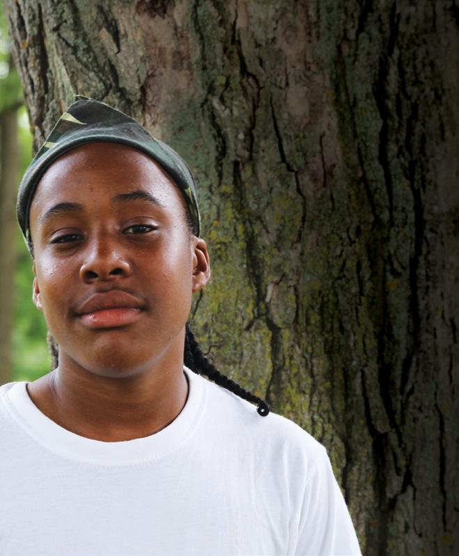 CAMP AND YOUTH Ministry Elijah glows when he describes the many summers he has attended Scott Mission Camp. But one of his most memorable experiences was the summer he didn t get to go.