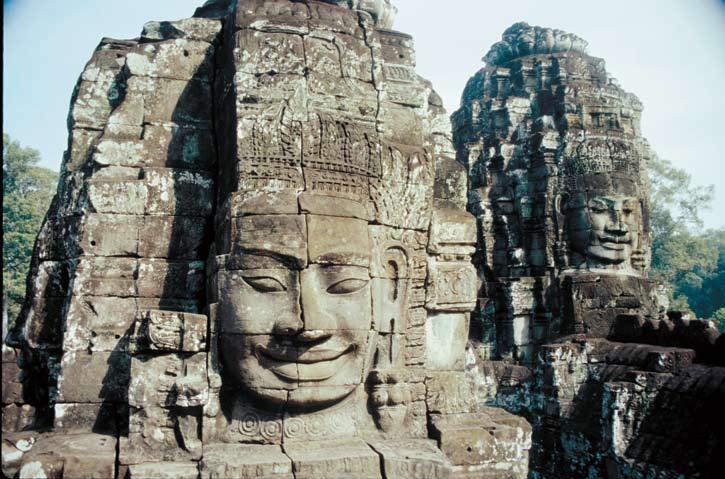 The Grand Southeast Asia Adventure Detailed Itinerary Cambodia, Vietnam, Laos, Thailand and Burma Jun 10/17 Stone faces of Bayon Temple.