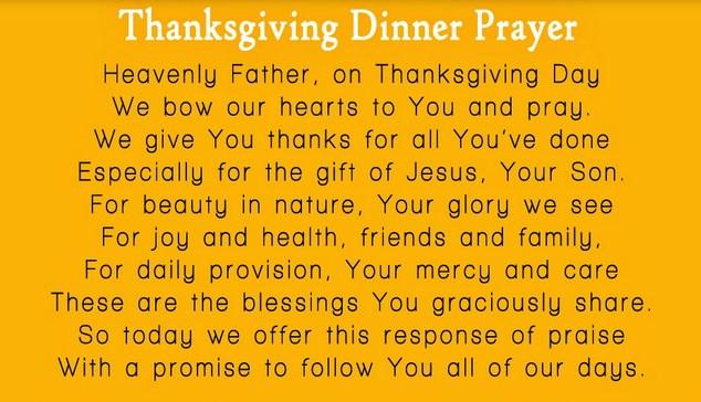 THANKSGIVING DAY By: Margaret Cagle Near the end of November in the USA Is our national Thanksgiving Day. We close stores, schools, and banks And give to God our special thanks.