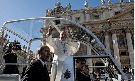 Pope Francis I. Jorge Mario Bergoglio, an Argentine bishop virtually unknown outside Latin America, spoke to the crowds in an affable, unceremonious manner.