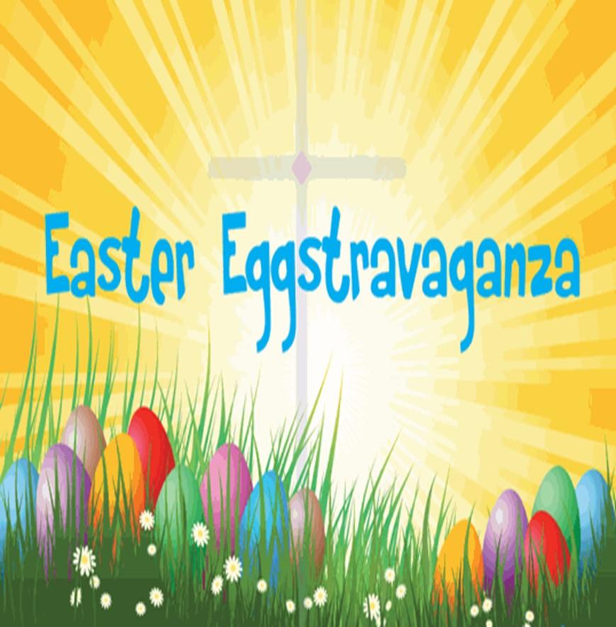 Easter Egg Hunt Sunday mornings: Sunday School - 10:00 AM