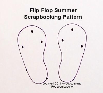We then threaded both ends through hole C to make the flip flop strap and secured them underneath. Now we discussed things we could do (achievable things!