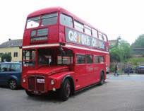 The Anglican Church in Luxembourg offered an extra attraction for their Summer Fair at Useldange with a bus service from the city centre using a traditional London Routemaster A little light relief