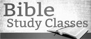 SUNDAY BIBLE CLASSES Sunday at 9:20 am COMMUNION 101 Although this class is created and intended for our 7th 8th grade confirma on students and their parents, anyone can sit in and learn.