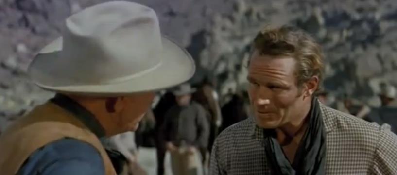 self-interest they are determined to protect. The two characters, brilliantly played by Charles Bickford and Burl Ives, fail to rise above their own self-interest and ambitions.