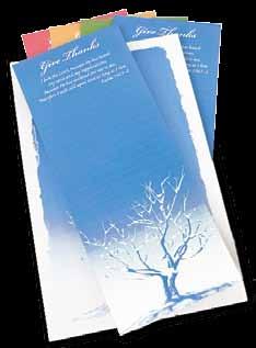 Seasons of Thanksgiving Notepad Set The Seasons of Thanksgiving Notepad Set comes with two notepads, each with four scenes featuring the seasons of the year.