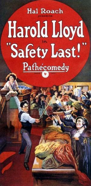 Lord of Life Lutheran Church Fine Arts/Concert Series presents a screening of Harold Lloyd s silent movie, Safety Last (1923) on Sunday, January 8 at 6pm.