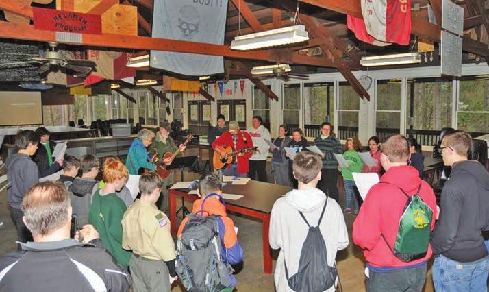 year. This weekend is full of activities, excitement and fun for the scouts. It will start Friday night as the scouts arrive at Trexler Scout Reservation near Jonas in the Poconos.