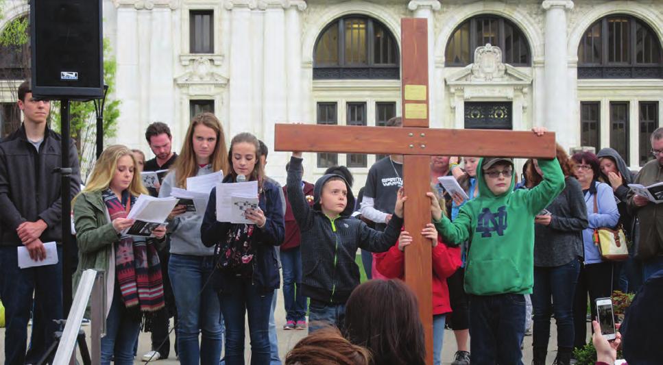 March 18, 2018 Catholic Times 3 Walking Stations to take place downtown on Good Friday Many facets of faith and justice will be the focus of the annual Good Friday Walking Stations of the Cross.