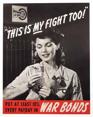 (1942/1943) Collection of (3) domestic propaganda posters highlighting the contributions of American women on the