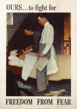 (1943) Quite likely the most immediately recognizable of legendary illustrator Norman Rockwell s