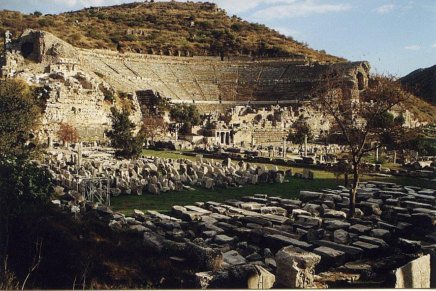 Ephesus Theatre Acts 17:11 1 Thes 5:21 21 Ephesus Theatre (Seating 25,000 where the