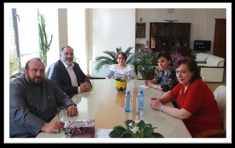 It was agreed with the Haig Didizian family that ACT UK will support the project. Meeting with the Minister of Diaspora, Armenia Monday 8 th August, the Primate, accompanied by Mr.