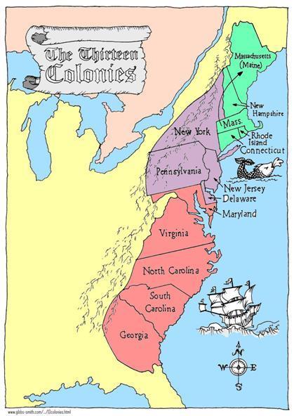 Colonization is when a group of people leave their home country and go to a new land to form a community that is still connected to Example: England