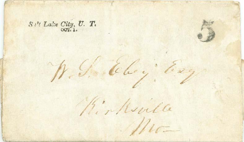 Oregon Contract Mail Brown & Torrence Contract: July 1851 - June 1854 In March 1851, the Post Office Department advertised for bids on Route 5043 between The Dalles, Oregon and Salt Lake City.