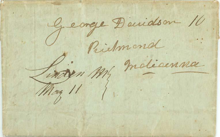 Utah-Missouri Pre-Contract Mail Private Courier: August 1847 - October 1848 Before the January 18, 1849 establishment of the U.S.