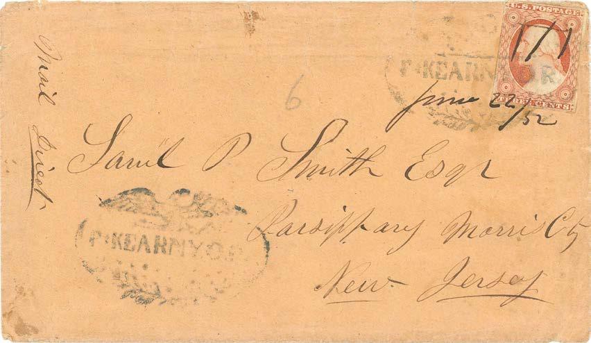 Utah-Missouri Contract Mail Woodson Contract: August 1850 - June 1854 Oregon Route was a postal designation for the