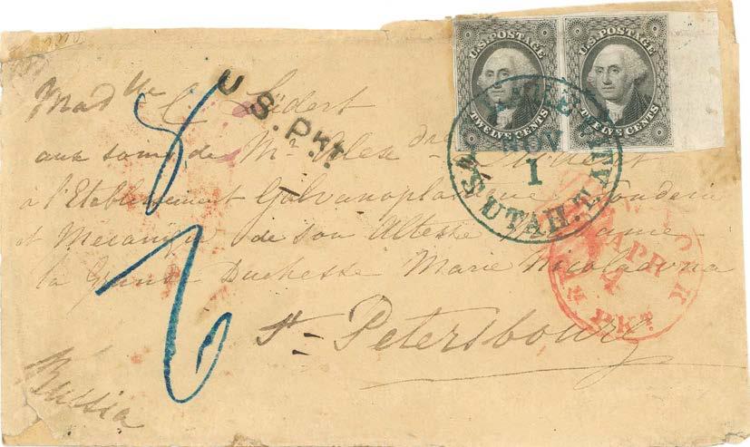 Utah-Missouri Contract Mail Kimball Contract: November 1856 - June 1857 Magraw s contract was annulled on August 18, 1856.