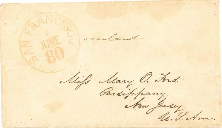 Utah-California Contract Mail 1 st Chorpenning Contract: May 1851 - June 1854 George Chorpenning was awarded the 4-year monthly contract for Route 5066 between Sacramento and Salt Lake City.