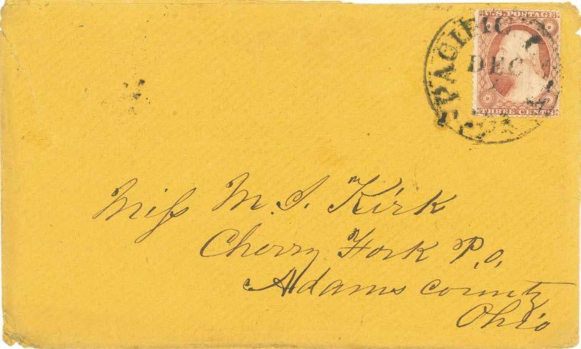 Colorado Pre-Contract Mail Private Courier: July 1858 - March 1859 Early mail from the Denver region relied on travelers who were returning from the Pike s Peak gold mines.