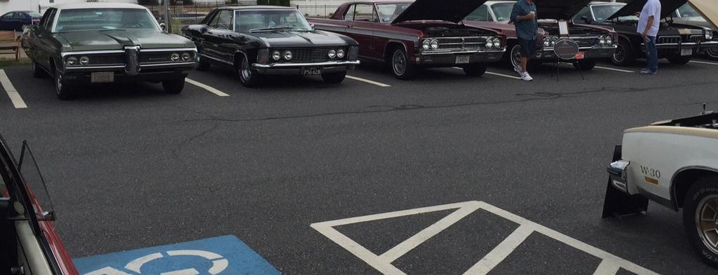 Pontiacs, 13 Oldsmobiles and 7 Buicks.